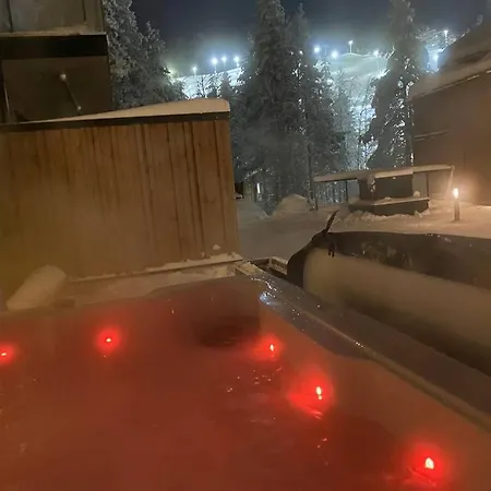 Diamonds Luxury Private Jacuzzi & Ski-in&out Huoneisto Levi