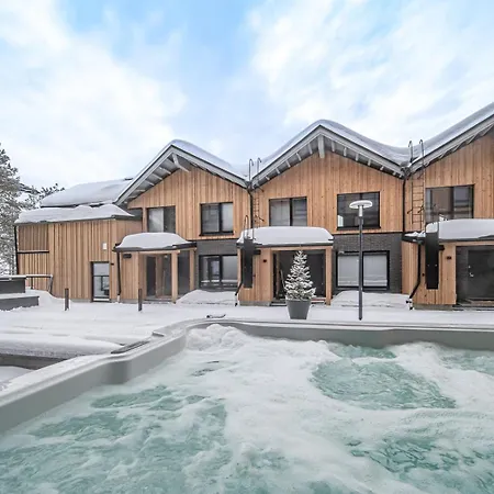 Levi Diamonds Luxury Ski-in&out &private Jacuzzi Sirkka